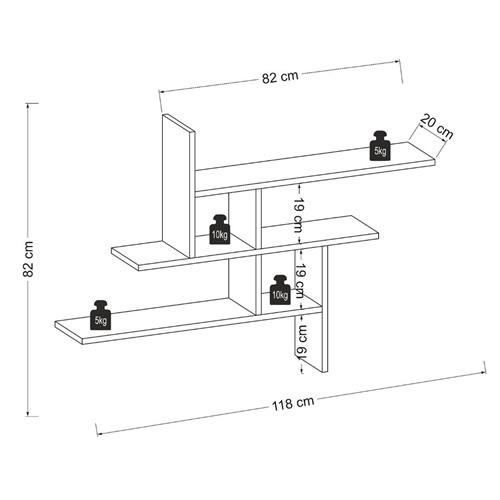 GERMEN Wall Shelf