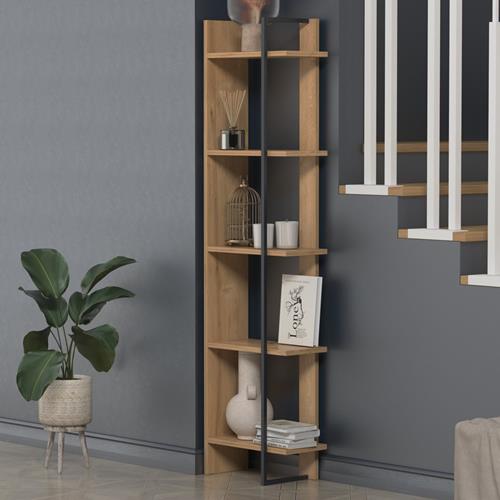 SIMGE Corner Bookcase