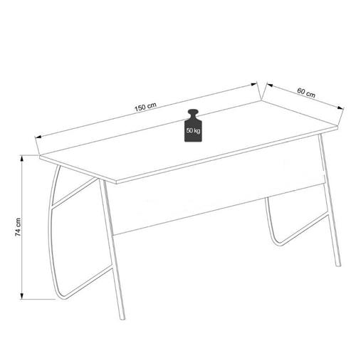 Lagomood- ELLA Study Desk 150