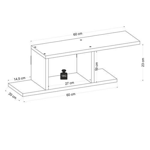 DEREN Plus Wall Shelf