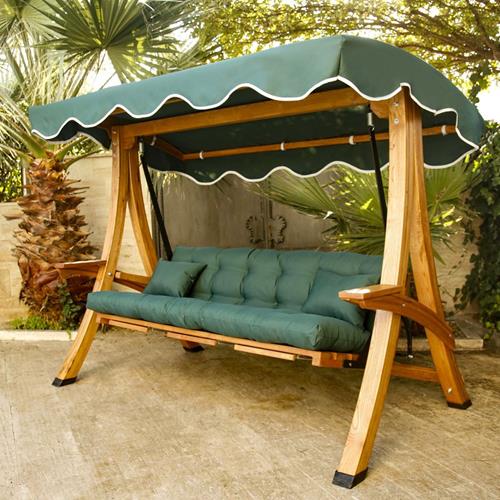 Bosphorus Movable Swing Wooden Garden Furniture