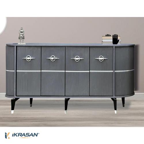 Lora Console Anthracite Silver