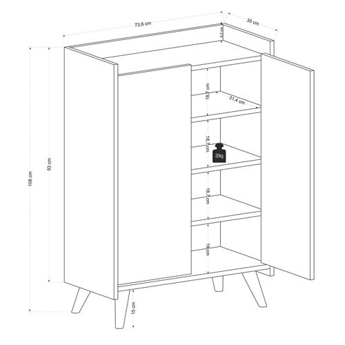 RUBY Shoe Cabinet