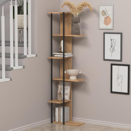 FEZA Corner Bookcase