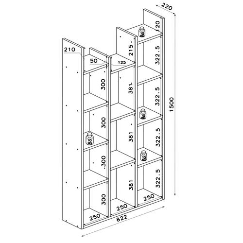 VITO Bookshelf