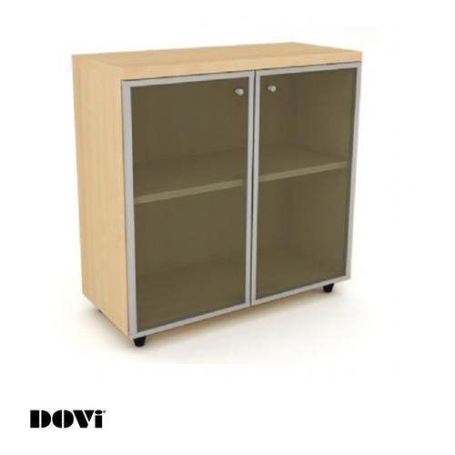 full glass door aluminum frame cabinets 