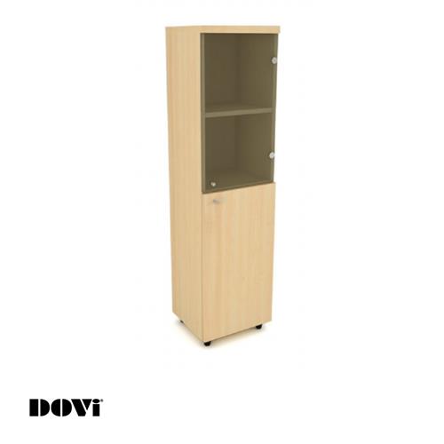 half glass door cabinets