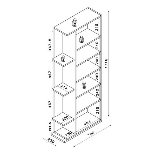 TWIN Bookshelf