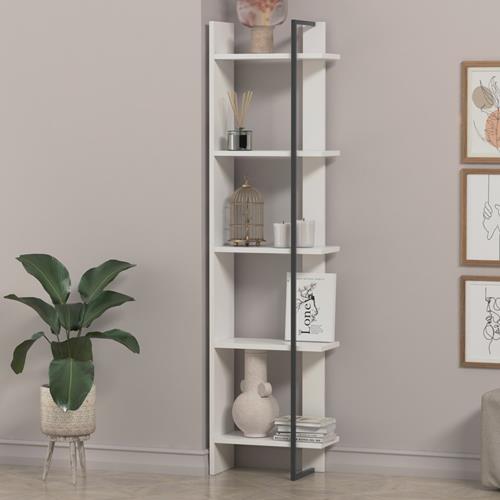 SIMGE Corner Bookcase