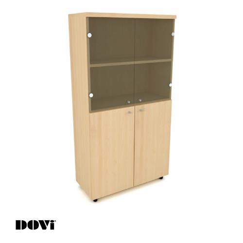 half glass door cabinets