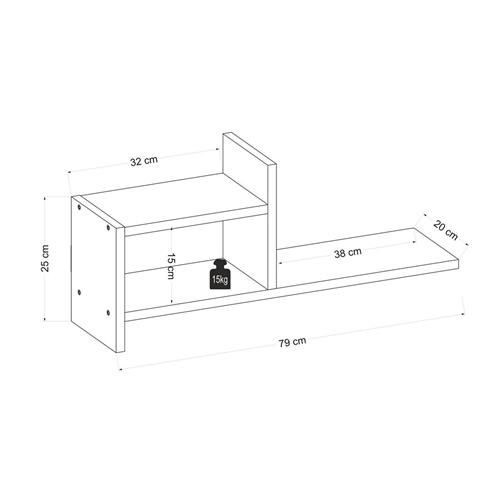 HİSAR Plus Wall Shelf