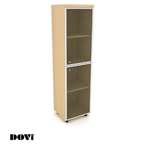 full glass door aluminum frame cabinets 