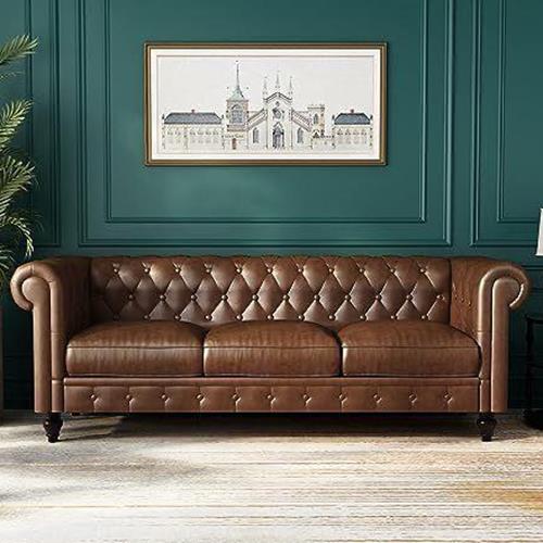 Genuine Italian leather sofa