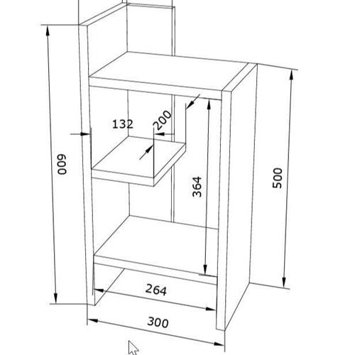 CANSU Nightstand 