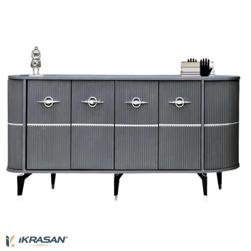 Lora Console Anthracite Silver