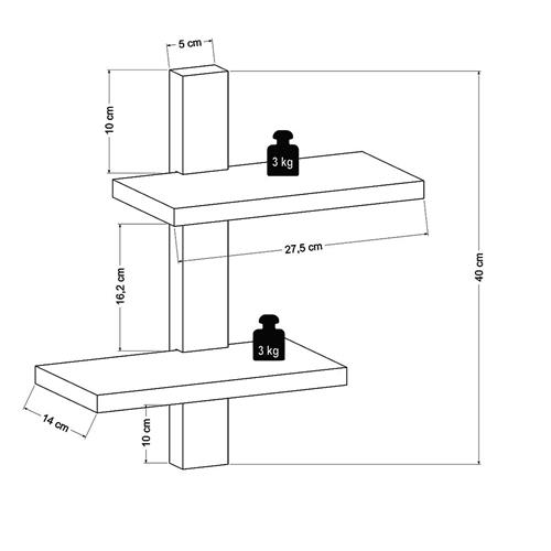 ZADE Wall Shelf