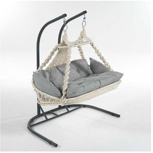 Knitted Macrame Swing