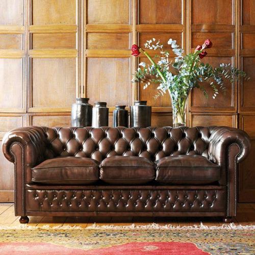 genuine leather sofa